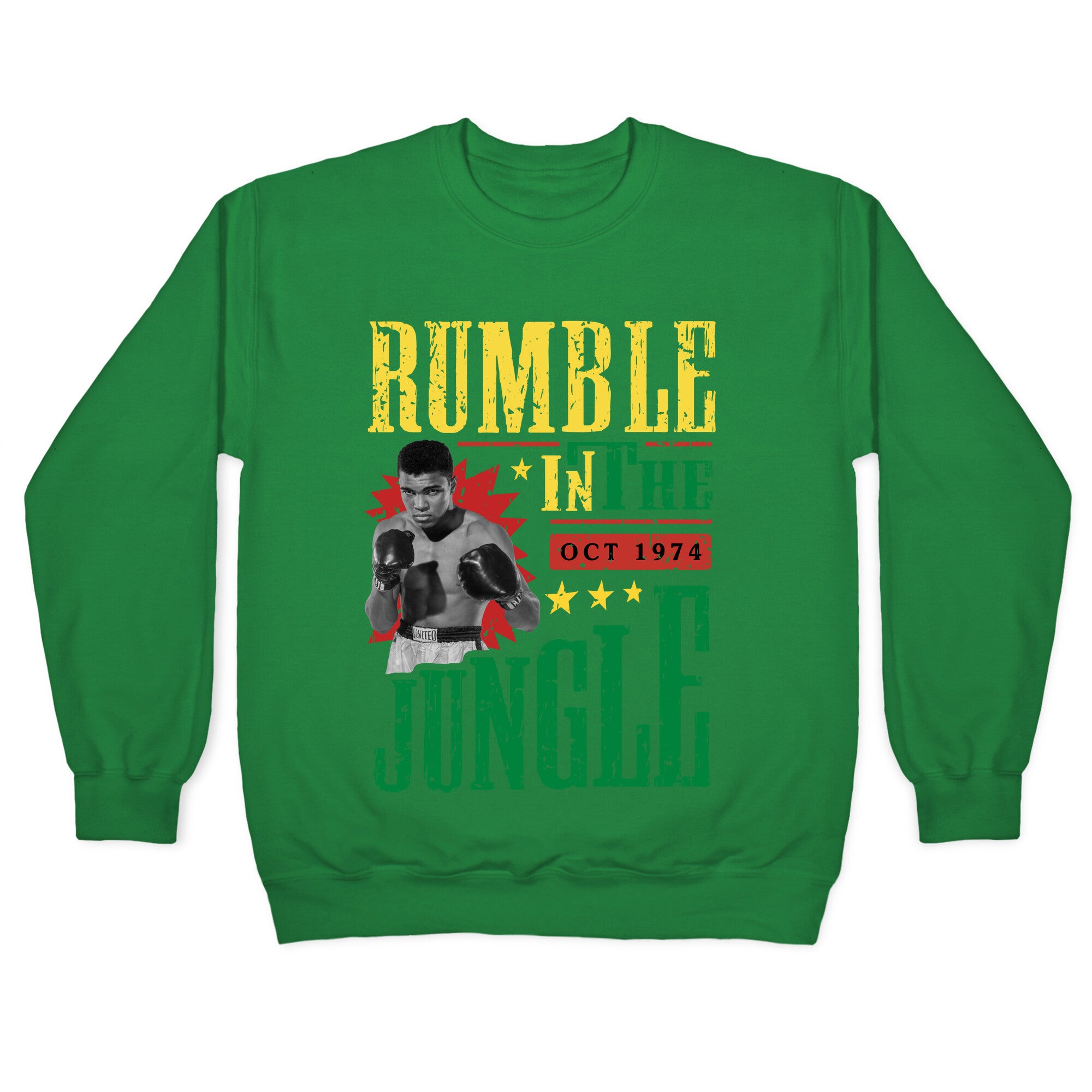 Rumble in the Jungle Crewneck Sweatshirt